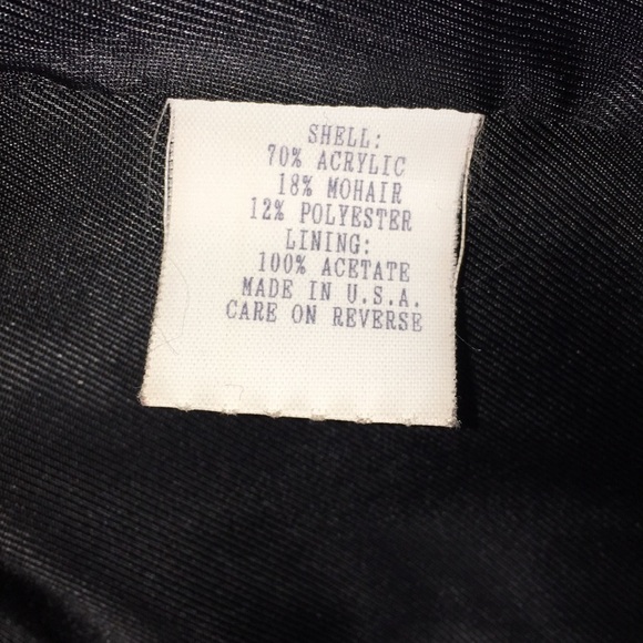 John Caruana Red Mohair blend EUC badazz  Stylists Coat - Picture 7 of 10